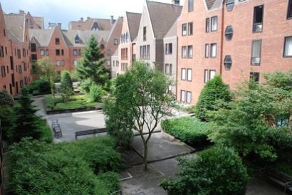 Lange Doornikstraat Zicht op groen, 2 pers Duplex